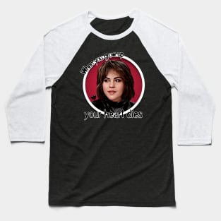 The Breakfast Club - Ally Sheedy Baseball T-Shirt